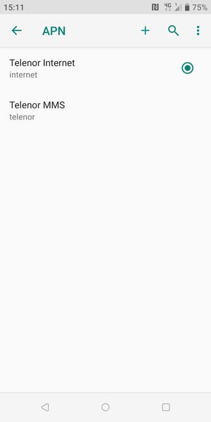 Seleziona il tasto Menu