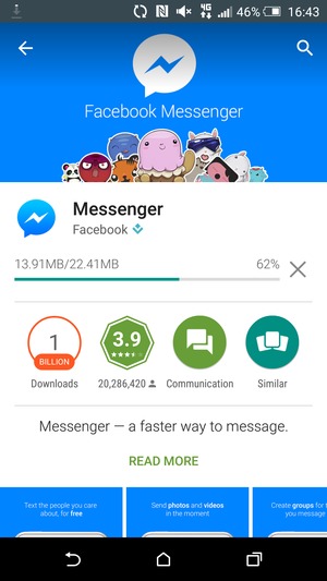 Wait for the installation process to finish