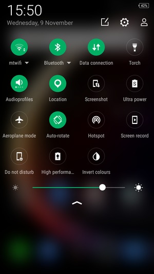Turn off Wi-Fi and Bluetooth