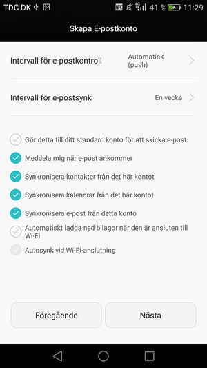Välj Nästa