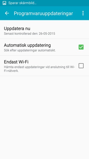 Välj Uppdatera nu