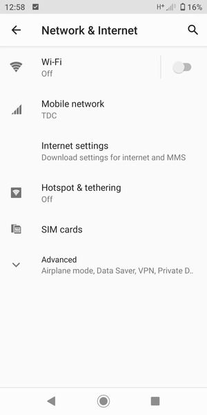 Select Mobile network