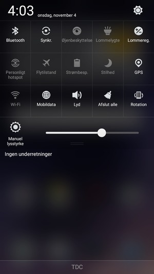 Slå Bluetooth fra