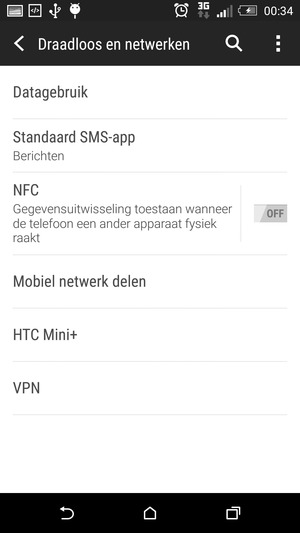 Selecteer Mobiel netwerk delen