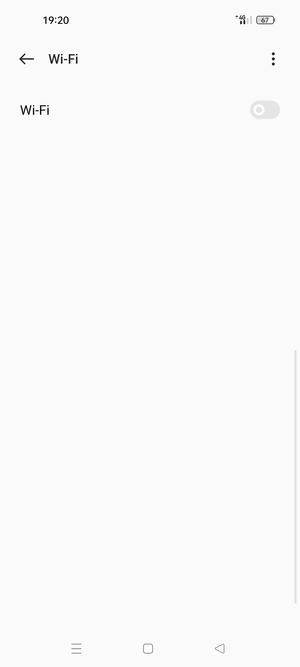 Schakel Wi-Fi in