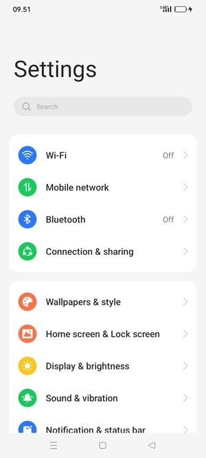 Select Wi-Fi