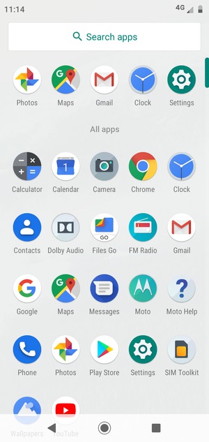 Select Settings