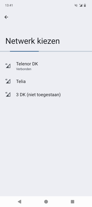Wacht tot de zoekopdracht beëindigd is