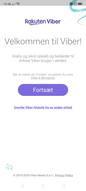 Din app er klar til brug