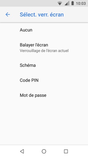 Sélectionnez Schéma