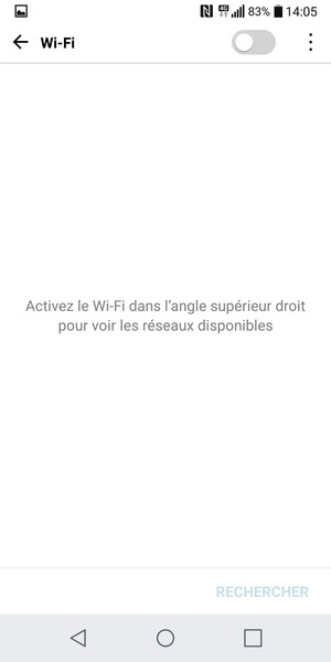 Activer le Wi-Fi