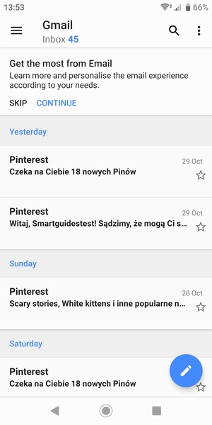 Your Gmail is ready to use