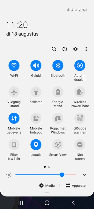 Schakel Wi-Fi en Bluetooth uit
