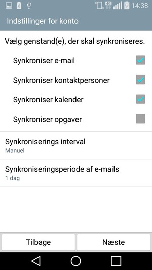 Vælg Næste