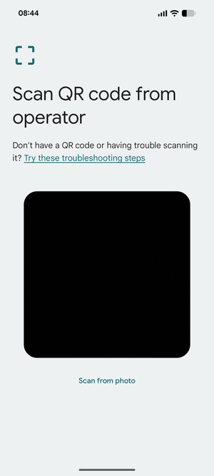 Scan the QR code