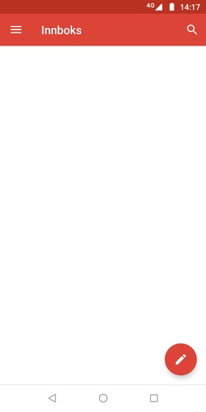 Gmail er klar til bruk