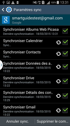 Vos contacts Google vont maintenant être synchronisés avec votre smartphone