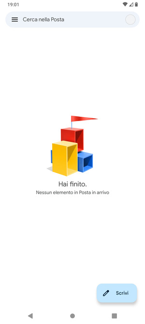 Il tuo account è pronto per l'uso
