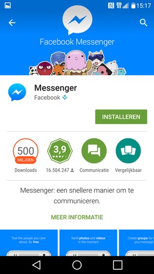 Selecteer INSTALLEREN