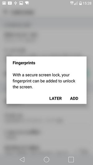 Select LATER
