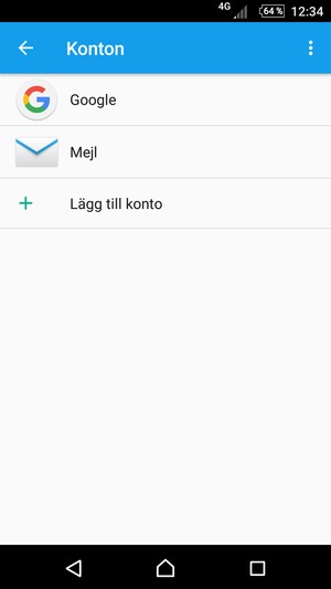 Välj Google