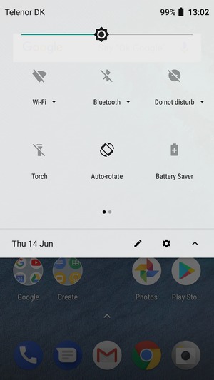 Turn Battery saver on