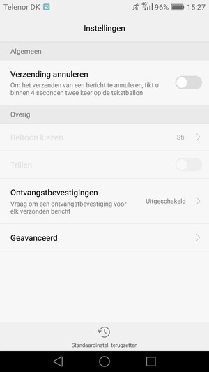 Selecteer Geavanceerd