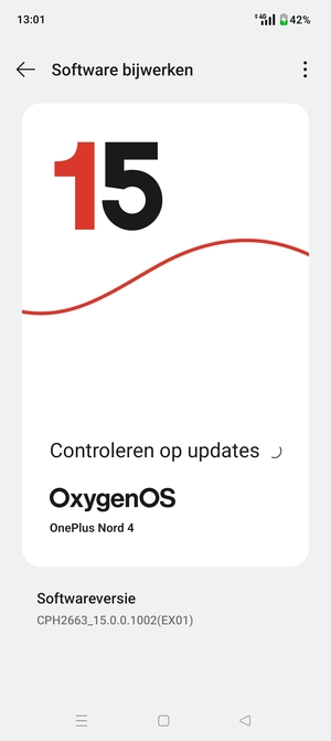 Wacht tot de zoekopdracht beëindigd is