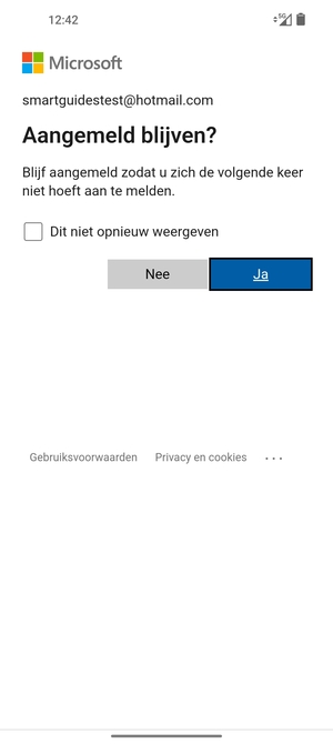 Selecteer uw voorkeursoptie