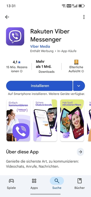 Wählen Sie Installieren