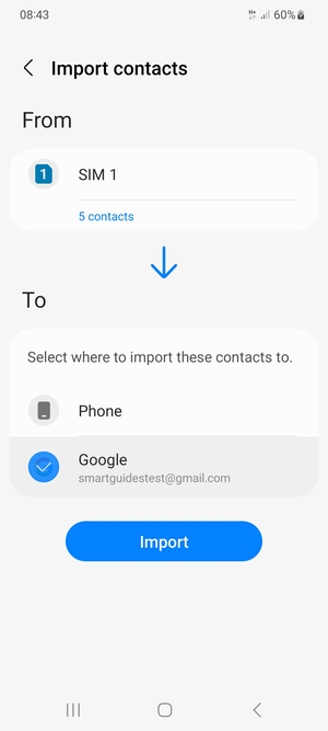 Select Import