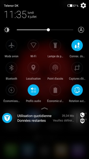 Sélectionnez Auto