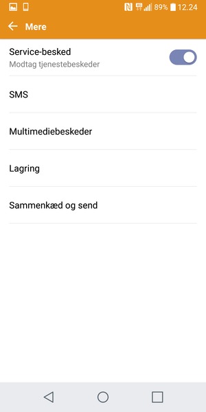 Vælg SMS