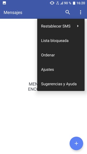 Seleccione Ajustes