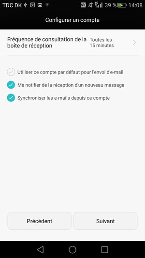 Sélectionnez Suivant