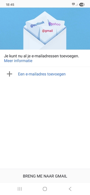 Selecteer Een e-mailadres toevoegen