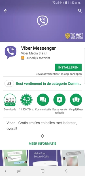 Selecteer INSTALLEREN