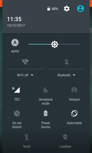 Turn on Power saving