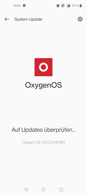 Warten Sie, bis die Suche abgeschlossen ist