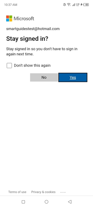 Select your preferred option