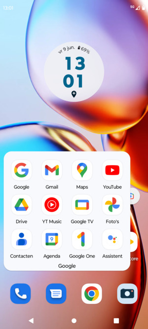 Selecteer Gmail