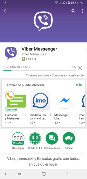 Espere a que el proceso de instalación finalice