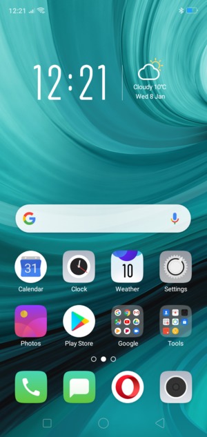 To close all running apps, select the Recent apps button