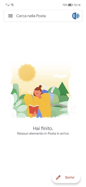 Il tuo account è pronto per l'uso