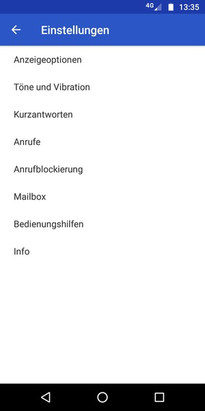 Wählen Sie Mailbox