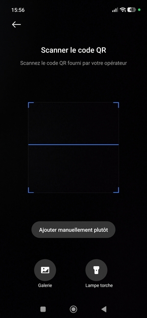 Scannez le code QR