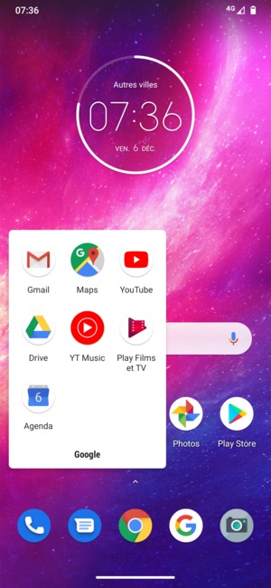 Sélectionnez Gmail