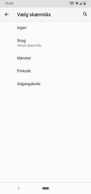 Vælg Mønster