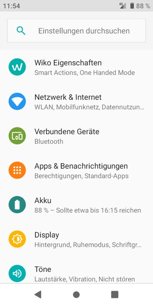 Wählen Sie Netzwerk & Internet