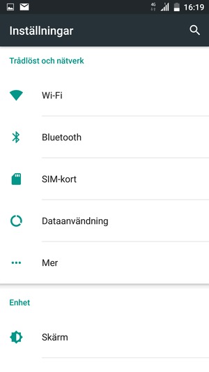 Välj Mer
